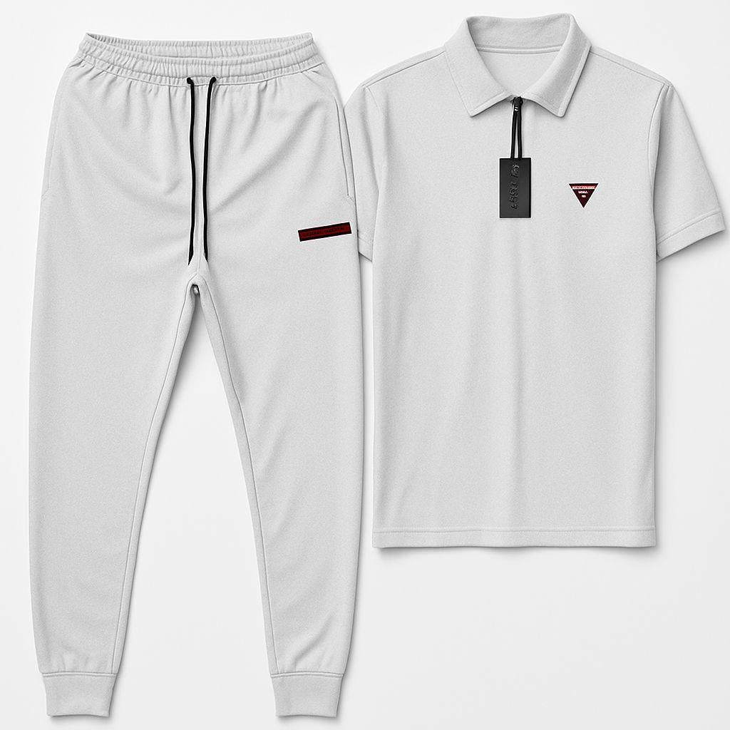 Men's Dri Fit Track Suit - 2 Pcs Texture Set