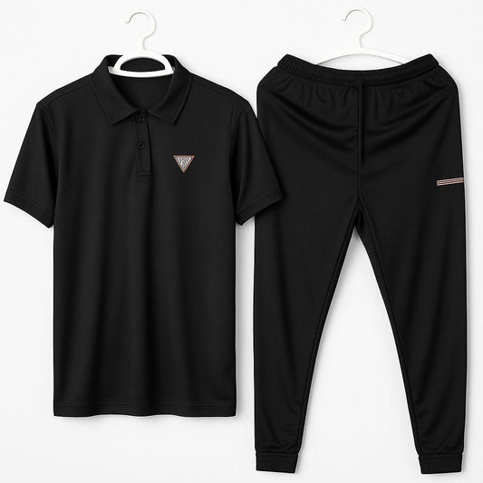 Men's Dri Fit Track Suit - 2 Pcs Texture Set
